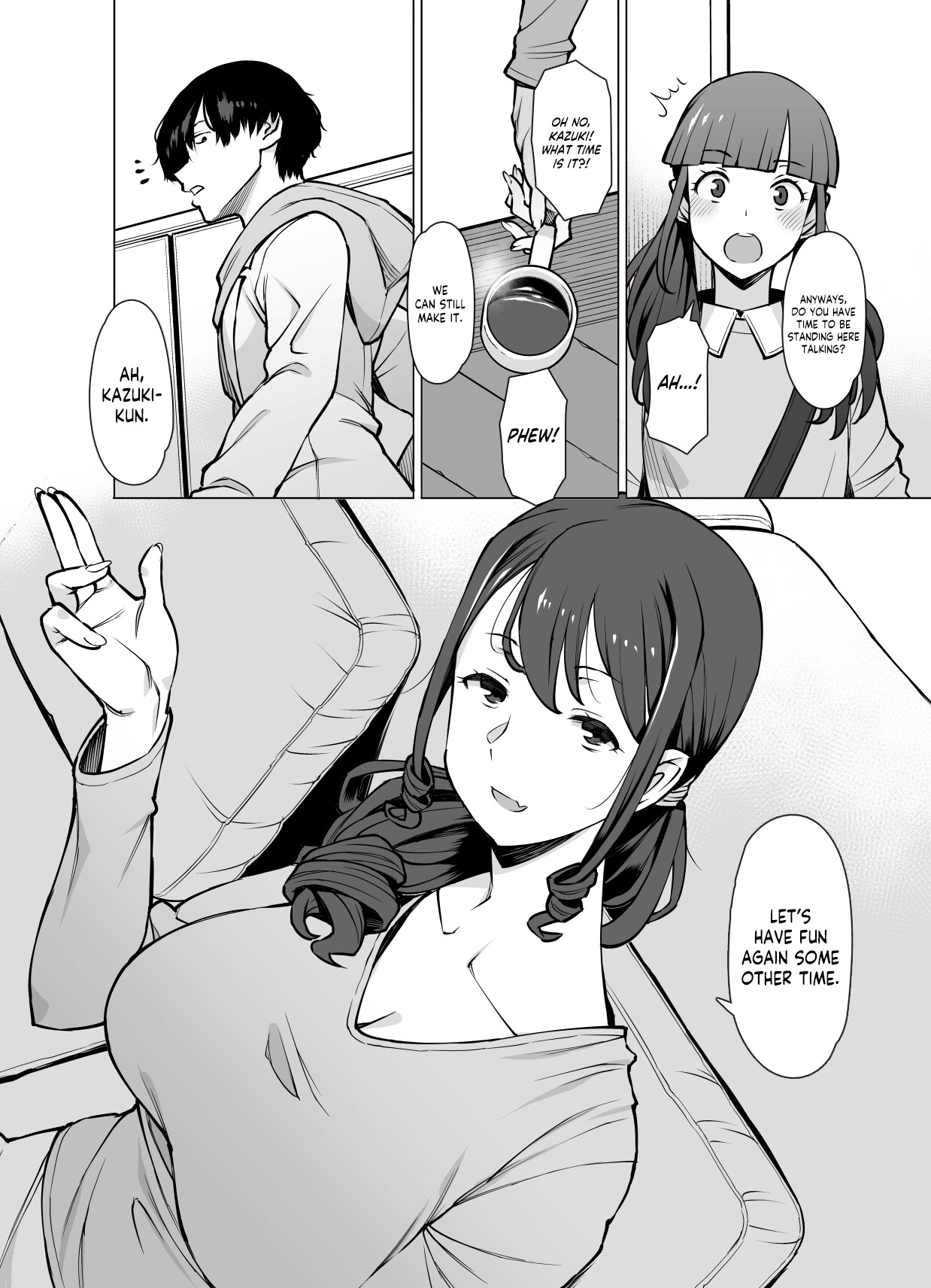 Hentai Manga Comic-Yamazaki Makie (3X Years Old), Becoming Fuck Buddies with her Daughter's Boyfriend-Read-63